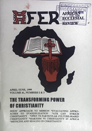 Immagine del venditore per Jesus' Approach to Mission. - in: AFER African Ecclesial Review April/June 1999, Volume 41, Numbers 2 & 3. venduto da books4less (Versandantiquariat Petra Gros GmbH & Co. KG)