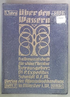 Imagen del vendedor de Madonnenluft. - in: ber den Wassern. Halbmonatschrift fr schne Literatur. 1. Jhg. Heft 5. a la venta por books4less (Versandantiquariat Petra Gros GmbH & Co. KG)