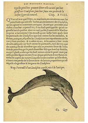 Immagine del venditore per Reproduccin/Reproduction 5998936578: Lhistoire naturelle des estranges poissons marins A Paris :De limprimerie de Regnaud Chaudiere,1551 venduto da EL BOLETIN