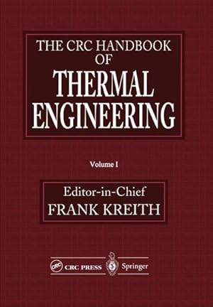 Bild des Verkufers fr The CRC Handbook of Thermal Engineering zum Verkauf von AHA-BUCH GmbH