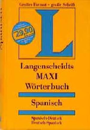 Langenscheidts Maxi Wörterbuch, Spanisch