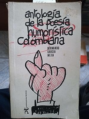 Antología de la poesía humorística colombiana. Portada e ilustraciones de Elkin Obregón Sanin