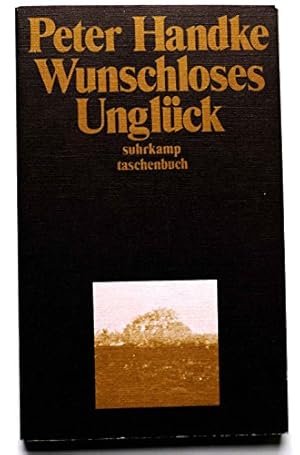 Seller image for Wunschloses Unglck. Erzhlung for sale by Gabis Bcherlager