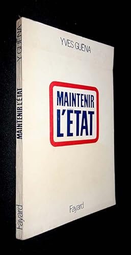 Seller image for Maintenir l'tat for sale by Abraxas-libris