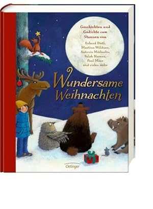 Bild des Verkufers fr Wundersame Weihnachten. Geschichten und Gedichte zum Staunen von Erhard Dietl, Martina Wildner, Antonia Michaelis, Salah Naoura, Paul Maar und vielen mehr zum Verkauf von primatexxt Buchversand