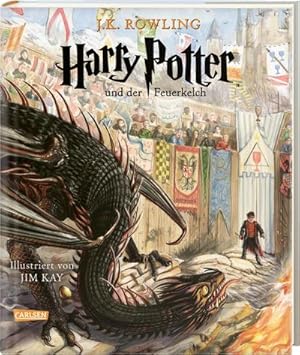 Bild des Verkufers fr Harry Potter und der Feuerkelch (farbig illustrierte Schmuckausgabe) (Harry Potter 4) zum Verkauf von AHA-BUCH GmbH