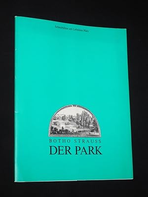 Bild des Verkufers fr Programmheft Schaubhne am Lehniner Platz Berlin 1984/85. DER PARK von Botho Strau. Insz.: Peter Stein, Bhne: Karl-Ernst Herrmann, Kostme: Moidele Bickel, Andrea Schmidt Futterer. Mit Libgart Schwarz, Peter Simonischek, Martina Krauel, Roland Schfer, Jutta Lampe, Bruno Ganz, Mathias Gndinger, Gerd Wameling, Walter Schmidinger, Aziz N'Diaye, Udo Samel, Greger Hansen zum Verkauf von Fast alles Theater! Antiquariat fr die darstellenden Knste