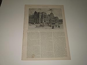 Seller image for 1888 Harper's Weekly Supplement: Scenes of St. Louis - Sketches in the Parks - St. Louis From the Mississippi River - Recent Architecture in St. Louis for sale by rareviewbooks