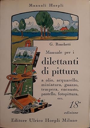 Manuale per i dilettanti di pittura a olio, acquarello, miniatura, guazzo, tempera, ecc.