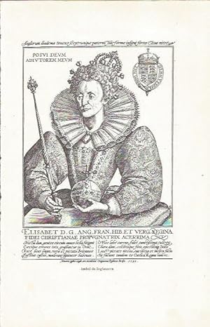 Imagen del vendedor de LAMINA 23849: Isabel I de Inglaterra a la venta por EL BOLETIN