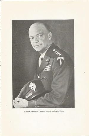 Bild des Verkufers fr LAMINA 23828: El general Eisenhower zum Verkauf von EL BOLETIN
