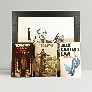 Seller image for Jack's Return Home/Jack Carter and the Mafia Pigeon/Jack Carter's Law [with] SIGNED and FRAMED Michael Caine photo [Get Carter] for sale by John Atkinson Books ABA ILAB PBFA