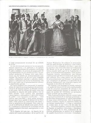 Bild des Verkufers fr LAMINA 23421: La Reina restaurando la Constitucion en 1835 zum Verkauf von EL BOLETIN