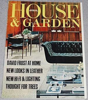 Seller image for House and Garden, October 1967, no. 9, whole no. 223, vol. 22 for sale by Springhead Books