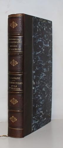 Abécédaire ou rudiment d'Archéologie (Architecture civile et militaire). M. de Caumont - sa vie e...