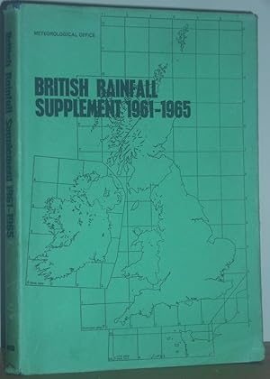 Seller image for British Rainfall Supplement 1961-1965 for sale by Christian White Rare Books Ltd