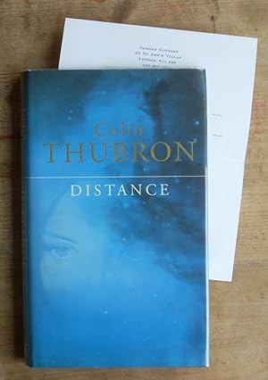 Seller image for Distance for sale by Christian White Rare Books Ltd