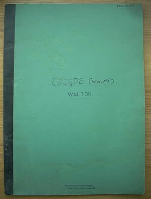 Seller image for Facade (Revived) [Full Score] for sale by Christian White Rare Books Ltd