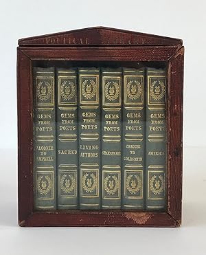 Seller image for The Poetical Library with Morocco Case for sale by Christian White Rare Books Ltd