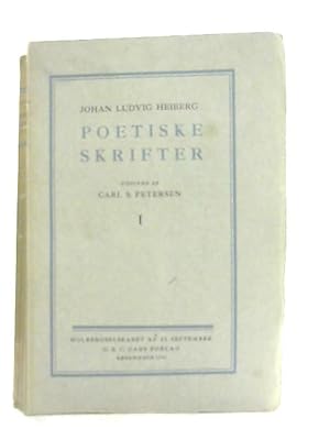 Seller image for Poetiske Skrifter I for sale by World of Rare Books