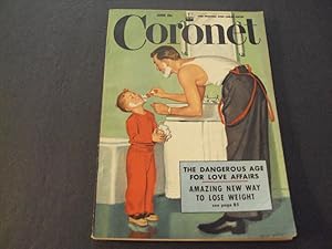 Coronet Magazine June 1951 Farewell to Arms pictorial, Lose weight