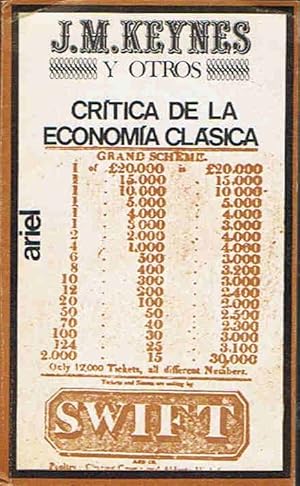 Seller image for CRTICA DE LA ECONOMA CLSICA for sale by Librera Torren de Rueda