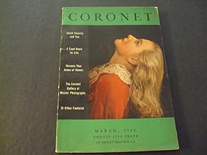 Coronet Magazine Mar 1940 Social Security and You, Gallery of Master Photos