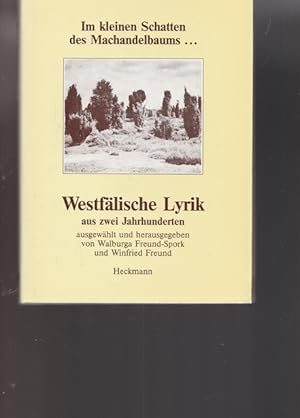 Seller image for Westflische Lyrik aus zwei Jahrhunderten. Ausgewhlt und hrsg. von Walburga Freund-Spork und Winfried Freund for sale by Ant. Abrechnungs- und Forstservice ISHGW