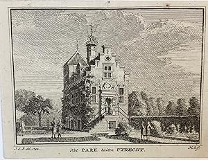 Seller image for [Antique print] Het Park buiten Utrecht, ca 1744. for sale by Antiquariaat Arine van der Steur / ILAB