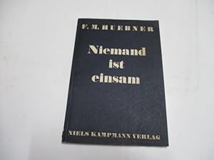 Seller image for Niemand ist einsam. for sale by Ottmar Mller