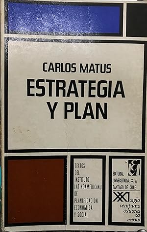 Imagen del vendedor de Estrategia y plan a la venta por Librera Monte Sarmiento