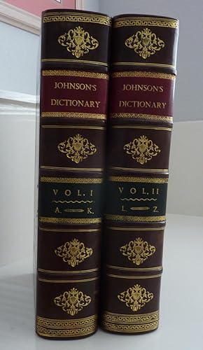 Bild des Verkufers fr A Dictionary of the English Language 1755 zum Verkauf von Discovery Bay Old Books ABAA, ILAB