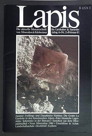 La Gardette. - in: Lapis. Die aktuelle Monatsschrift für Liebhaber & Sammler von Mineralien & Ede...