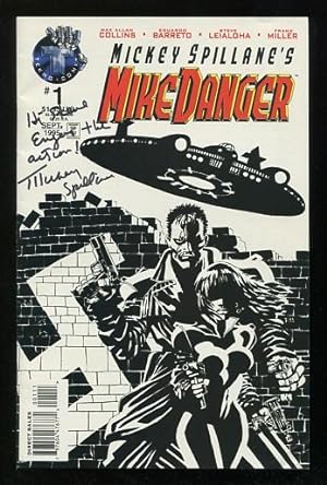 Immagine del venditore per Mickey Spillane's Mike Danger [first two issues of Volume 2 (September 1995 and July 1996), both *SIGNED* by Spillane] venduto da ReadInk, ABAA/IOBA