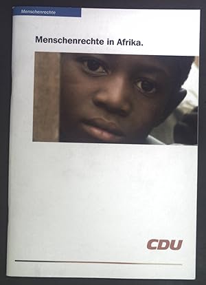 Bild des Verkufers fr Menschenrechte in Afrika. zum Verkauf von books4less (Versandantiquariat Petra Gros GmbH & Co. KG)
