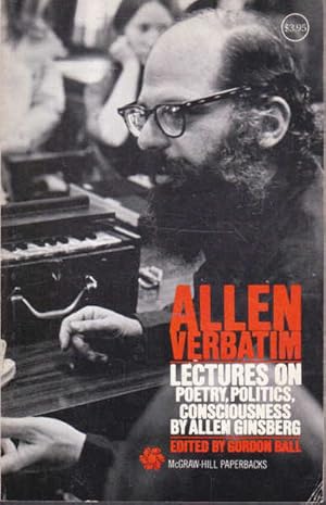 Imagen del vendedor de Allen Verbatim: Lectures on Poetry, Politics, Consciousness a la venta por Goulds Book Arcade, Sydney