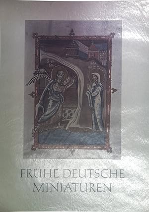 Bild des Verkufers fr Frhe deutsche Miniaturen. zum Verkauf von books4less (Versandantiquariat Petra Gros GmbH & Co. KG)