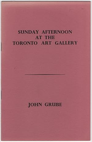 Seller image for Sunday Afternoon at the Toronto Art Gallery for sale by Between the Covers-Rare Books, Inc. ABAA