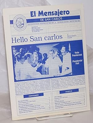 Seller image for El Mensajero de San Carlos [The San Carlos Messenger] Winter 1990-1991 - Bilingual edition: Hello San Carlos for sale by Bolerium Books Inc.