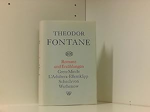 Bild des Verkufers fr Grete Minde, L' Adultera, Ellernklipp, Schach von Wuthenow. Romane und Erzhlungen. In acht Bnden, Band 3. zum Verkauf von Book Broker