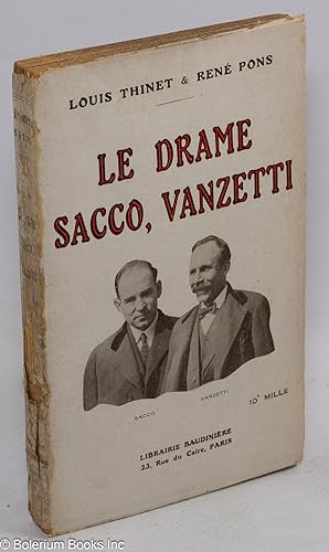 Le drame Sacco-Vanzetti