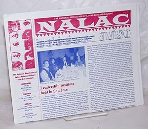 Imagen del vendedor de NALAC: National Association of Latino Arts & Culture; aviso Spring 1999: Leadership Institute held in San Jose a la venta por Bolerium Books Inc.