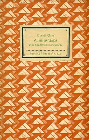 Imagen del vendedor de Hannes Raps. Eine Landstreicher-Geschichte. Insel-Bcherei Nr. 429. a la venta por Online-Buchversand  Die Eule