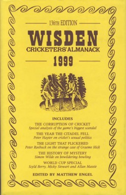 Seller image for WISDEN CRICKETERS' ALMANACK 1999 for sale by Sportspages