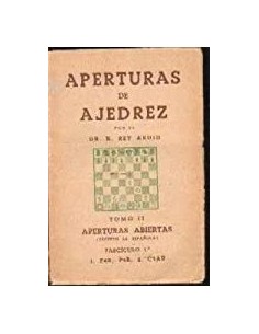 Seller image for APERTURAS DE AJEDREZ Tomo II Aperturas Abiertas ( Excepto La espaola). Fascculo 1 for sale by Librovicios