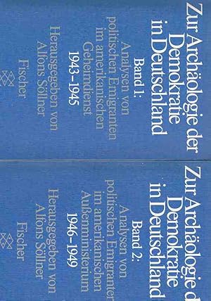 Seller image for (2 BNDE) Analysen von politischen Emigrantemn im amerikanischen Geheimdienst 1943-1949. Zur Archologie der Demokratie in Deutschland. for sale by Fundus-Online GbR Borkert Schwarz Zerfa