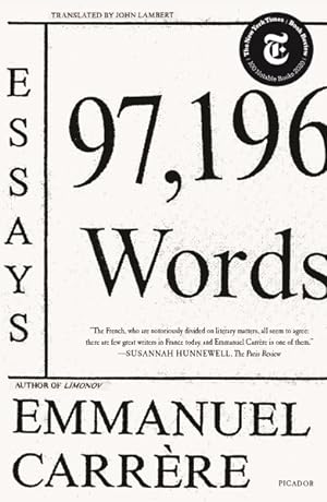Seller image for 97,196 Words : Essays for sale by GreatBookPrices