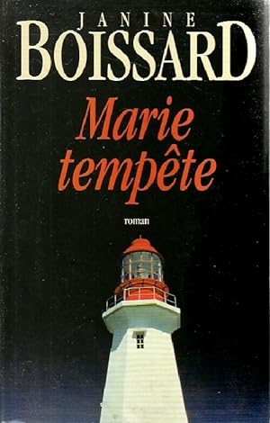 Seller image for Marie-Temp?te - Janine Boissard for sale by Book Hmisphres