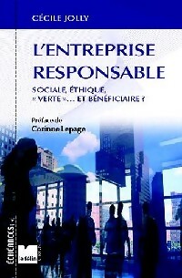 Seller image for L'entreprise responsable - C?cile Jolly for sale by Book Hmisphres