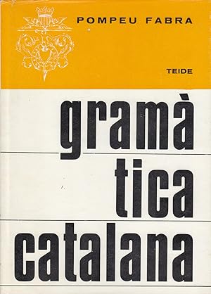 Imagen del vendedor de GRAMTICA CATALANA a la venta por Libreria Rosela